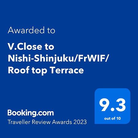 V.Close To Nishi-Shinjuku/Frwif/ Roof Top Terrace Tokyo Luaran gambar